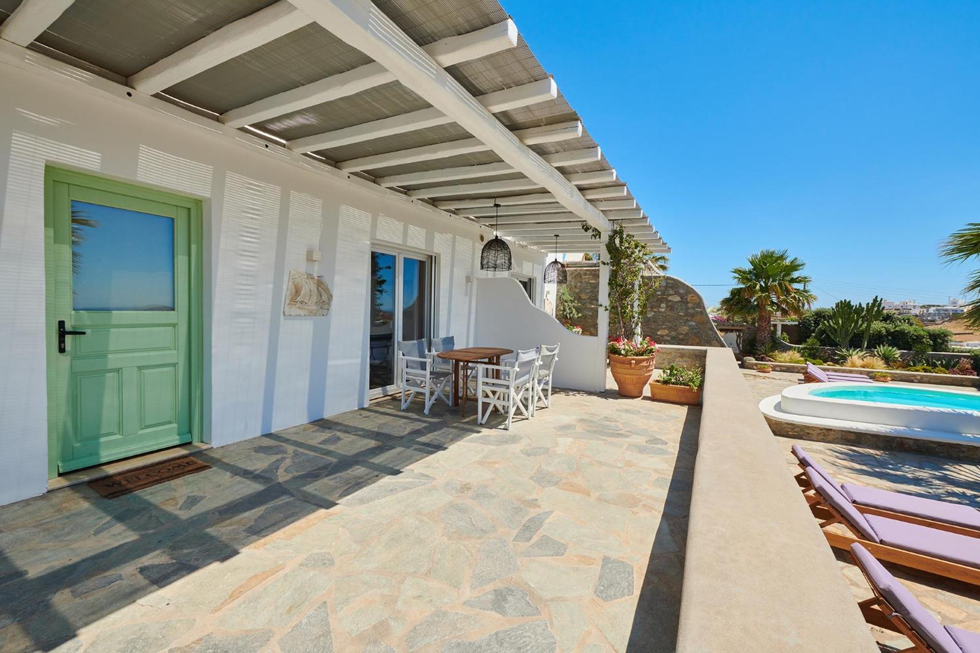 基波斯别墅和套房酒店 Mykonos Town 外观 照片